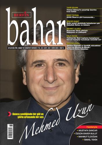 Berfin Bahar Dergisi, Ekim 2025